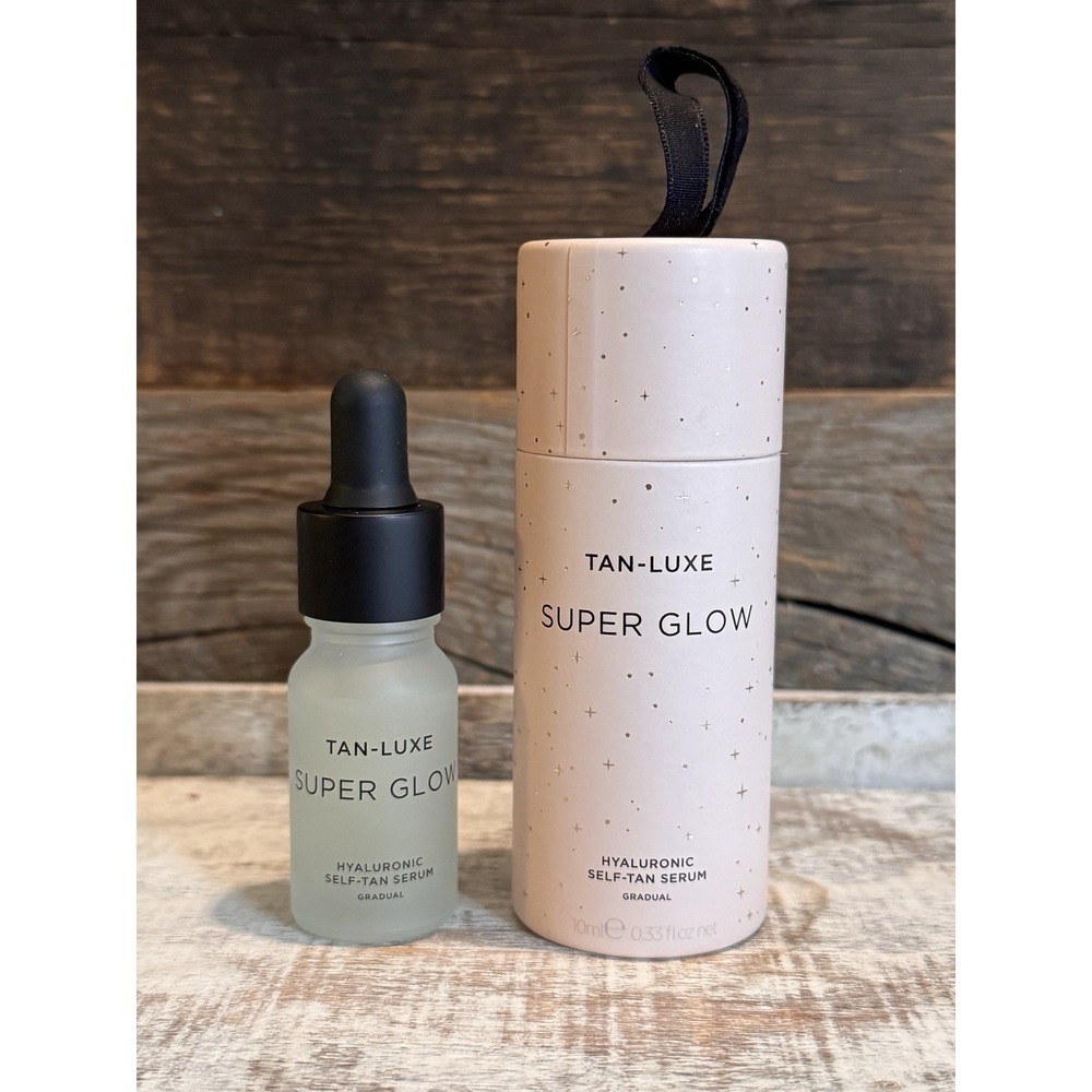 Tan-Luxe Super Glow Hyaluronic Self-Tan Serum – 0.33 fl oz / 10 ml Travel Sz $19